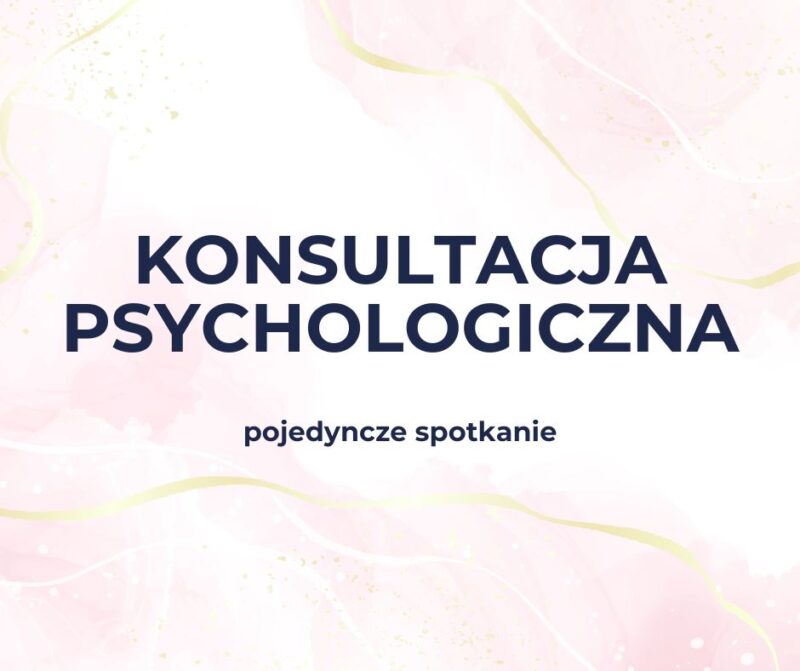 grafika wyróżniająca dla produktu konsultacja psychologiczna
